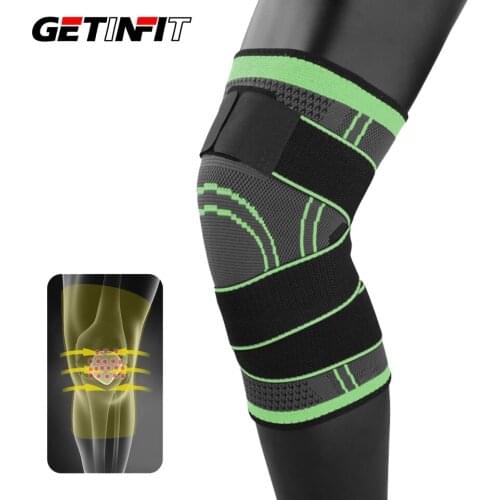 Getinfit Knee Brace,Knee Support for Men Women with Patella Gel Pads & Side Stabilizers,Knee Pads for Running,Joint Pain Relief