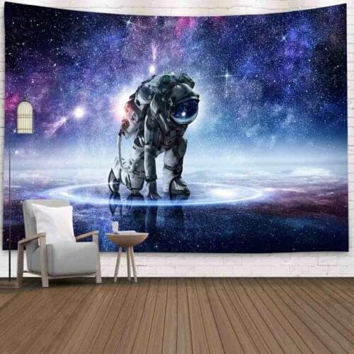 New Home Decor 95" x 73" Astronaut Design Wall Hanging Tapestry Psychedelic Bedroom Living Room Decoration