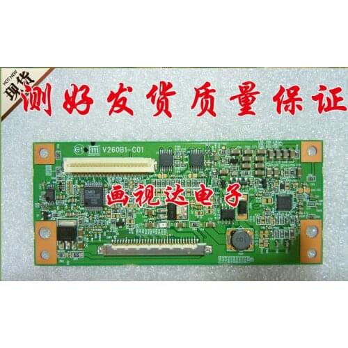 Original v260b1-c01 34.7m logic board v260b1-l01 connect with T-CON connect board