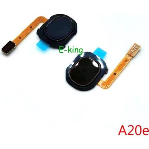10PCS For Samsung Galaxy A20e A202 Fingerprint Reader Touch ID Sensor Return Key Home Button Flex Cable
