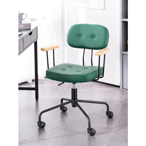 Zq Nordic Computer Chair Comfortable Long-Sitting Home Leisure Simple Office Chair Desk Chair