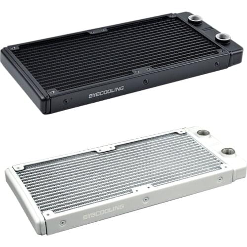 Syscooling 240mm radiator AS240-T 22mm thickness aluminum radiator water cooling radiator