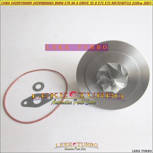 Turbo Cartridge 54399700089 54399800065 54399880065 54399800089 5439-970-0065 5439-988-0065 E70 X6 X DRIVE 35 D E71 E72 210kw