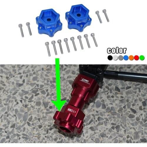 GPM LOSI 1/8 LMT SOLID AXLE 4WD MONSTER TRUCK LOS04022 Metal alloy coupling widened 10MM hexagon converter unilateral #LOS43033