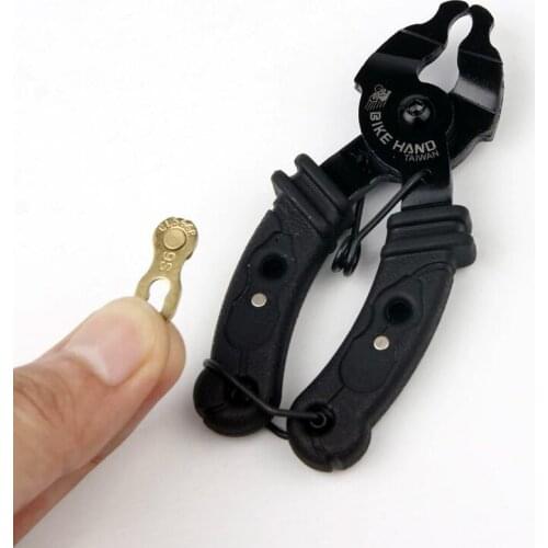 BIKE HAND Road Mountain Bike Bicycle Mini Missing Chain Quick Link Plier Tool Vise Master Link Remover Connector Opener Lever
