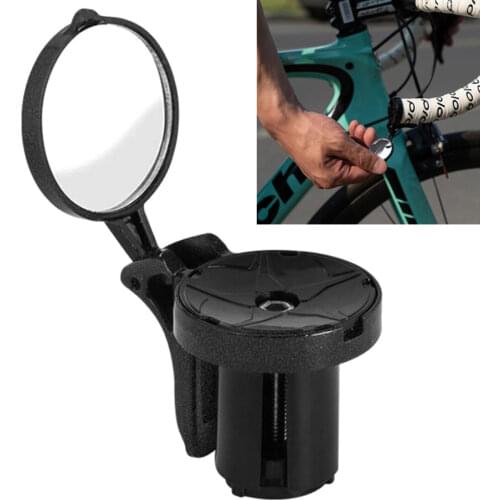 Bike Cycling Rear Mirror Road Bicycle Handlebar End Mirror Safety Flexible Rear View Mirrors