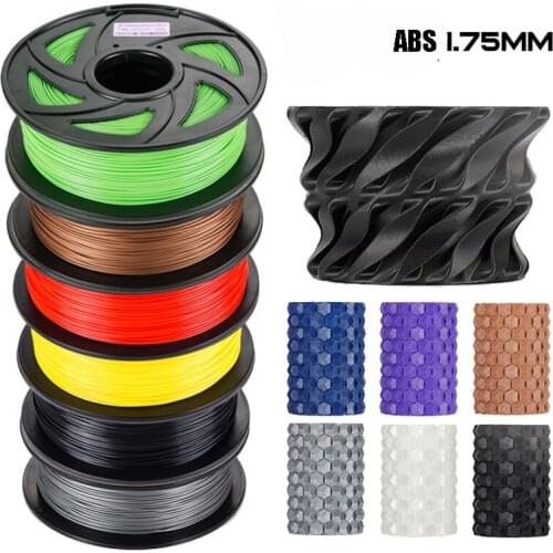 Colorful ABS 1.75 3d Printer Filament China 3d Pla Filament 1.75mm 1kg Impressora 3d ABS USA Natural 3d Plastic Filament