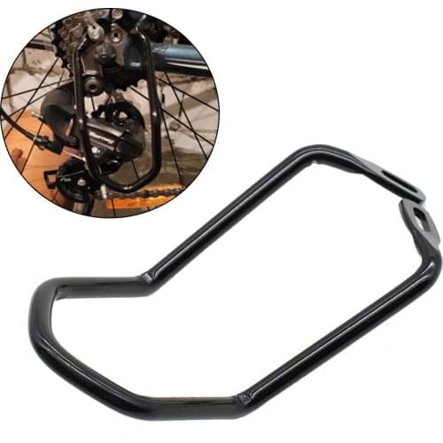 MTB Bicycle Chain Gear Guard Protector Cover Rear Derailleur Hanger Chain Gear Guard Protector Cover Iron Frame For MTB Bike