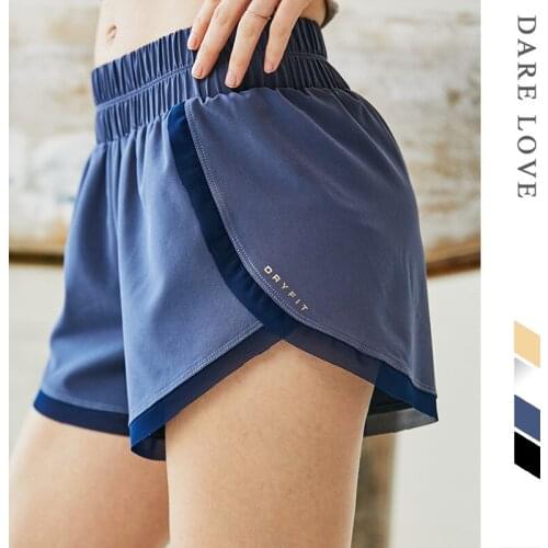 Women Yoga Shorts 2in1 Seamless Quickly Dry Loose Yoga Wear Female Running Jogger Fitness Gym Exercise Workout Shorts Sportswear