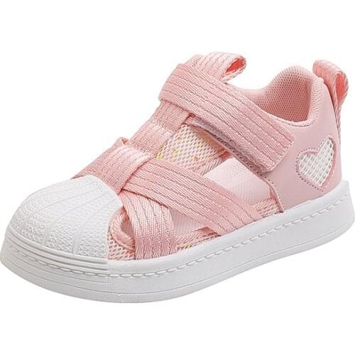 CNFSNJ 2021 spring summer candy color girls boys loose sets of feet shoes in the childrens students travel shoes size 23-37