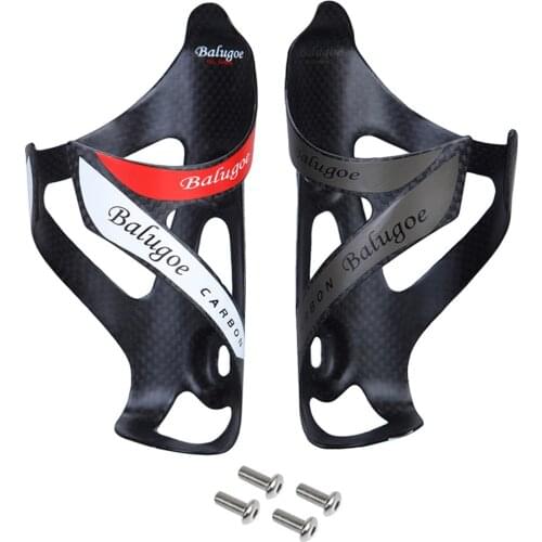 BALUGOE Bicycle Bottle Holder Lightweight Full Carbon Bottle Cage MTB Road Bike Water Cup Stand Mount Rack Cycling Bidon Support