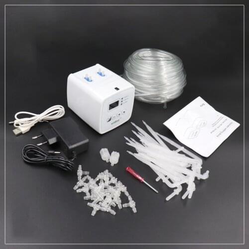 Double Pump Automatic Drip Irrigation with Timer for Patio Plant Gardens Houseplants Gardening Lovers UK Plug