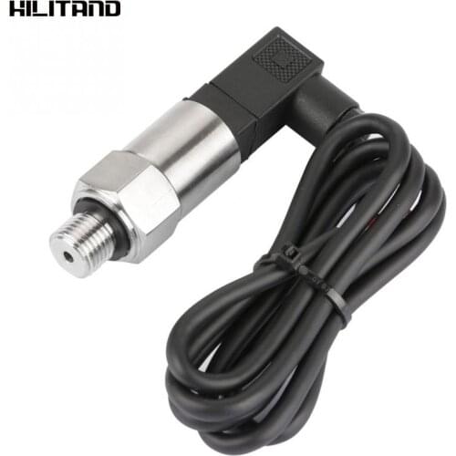 G1/4" Silicon Pressure Transmitter Pressure Transducer Analog Sensor Signal 4-20mA Output for Water Gas Oil