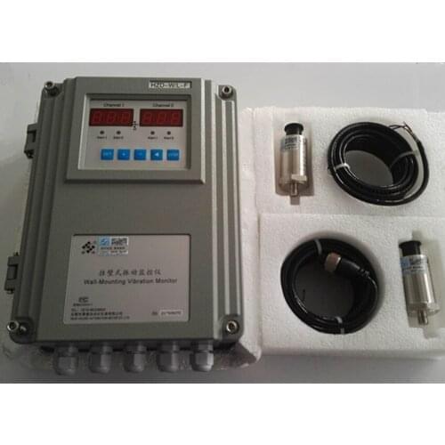 HZD-W/L-F wall-mounted vibration monitoring instrument with HD-ST-6/ST-3 vibration speed sensor