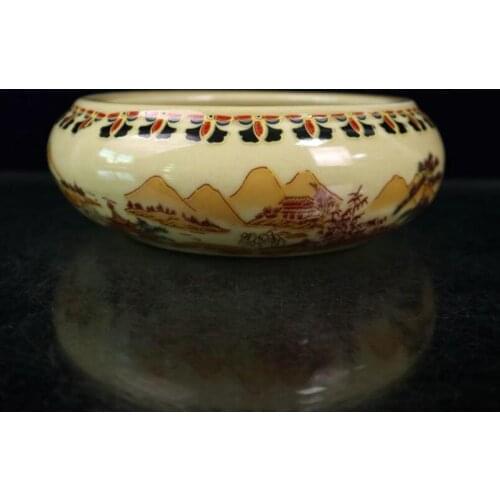 China seiko beauty female ceramic pen wash crafts statue