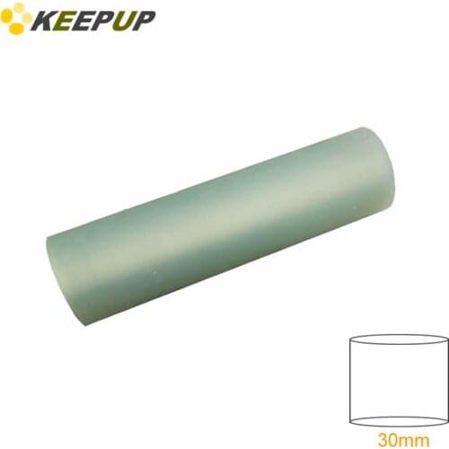 Furniture wheel.Diameter 30mm, length 200mm,PU polyurethane roller with bearing,Soft surface,Pipeline transmission Rubber wheel