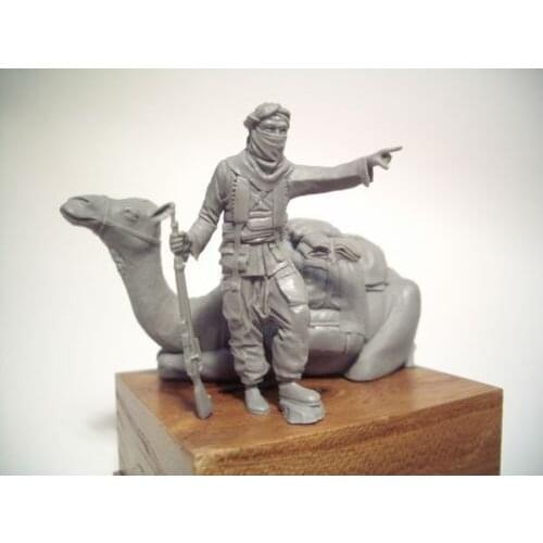 1/35 Scale Resin Figure Guerilla and camel