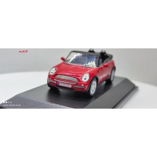 1:43 MNI COOPER Convertible red Alloy model car Metal toys for childen kids diecast gift