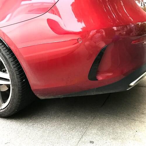 For Mercedes Benz E Class E Coupe C238 Rear Bumper Fender Stickers Trim Cover Accessories Car Styling