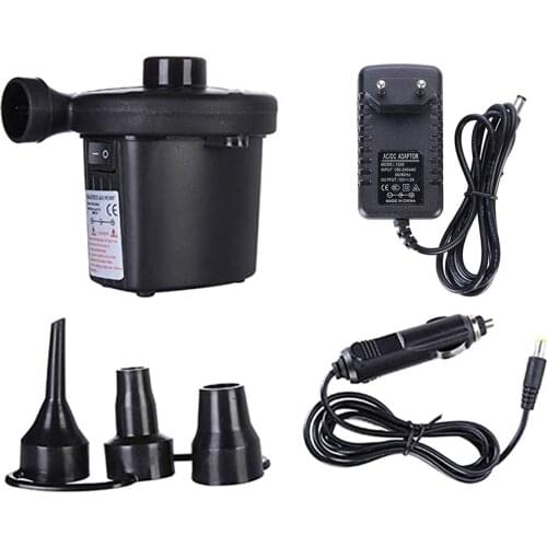 Inflatable Pump Electric Air Mattress Camping Pump Car Air Compressor Pump Portable Quick Filling Air Pump For Car Home Use