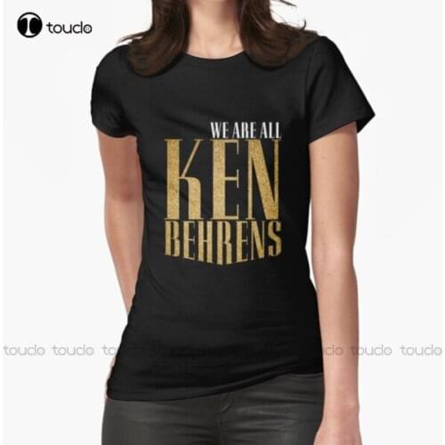 New We Are All Ken Behrens Fitted T-Shirt Women Mens Swim Shirt Cotton Tee Shirts S-5Xl
