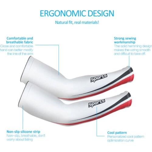 One Arm Sleeve Cool Sun Protection Sleeve Men And Women Outdoor Cycling Mountaineering Fishing Basketball Arm Sleeve Arm Warmer