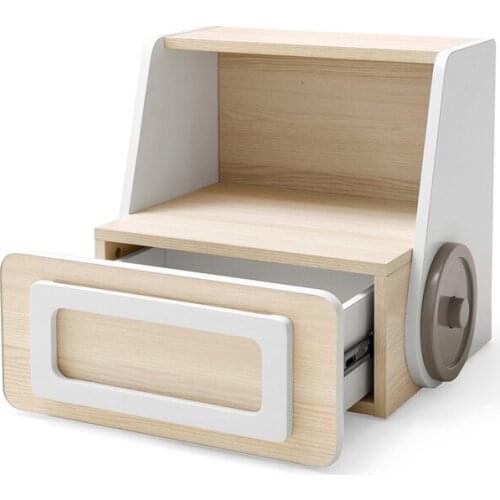 Modern simple childrens room bedside table cartoon boy multifunctional bedside cupboard girl