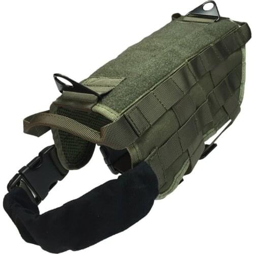 Pet supplies Dog clothes medium and large dog clothes outdoor dog clothes pet clothes MOLLE tactical dog vest
