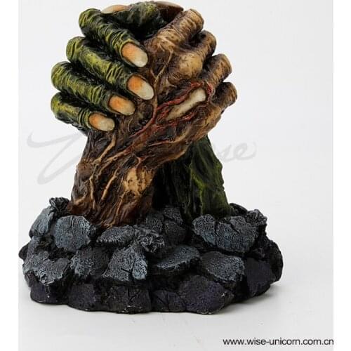 Veronica creative technology new zombie hands holding birthday gift exquisite home sculpture Decorate birthday gifts treasure of