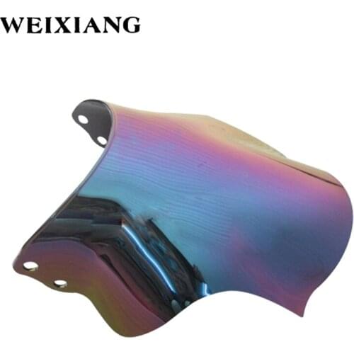 Universal Motorcycle Windshield Front Elevated Windscreen Airflow Wind Screen Raised For ATVs Motorbike Dirt Pit Bike Motorcross