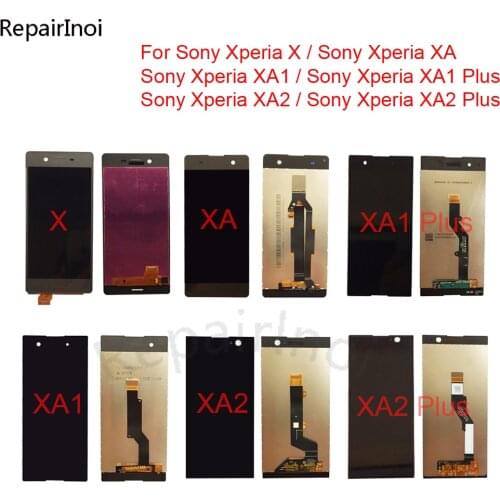 High Quality LCD Display For Sony Xperia X XA XA1 XA2 Plus LCDs Touch Screen Digitizer LCD Display Assembly Replacement