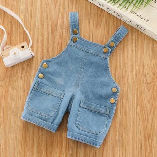 2021 Autumn Boys Suspender Pant New Patchwork Childrens Cowboy Overalls Can Open Crotch for Boy Girls Overall Babies Trousers