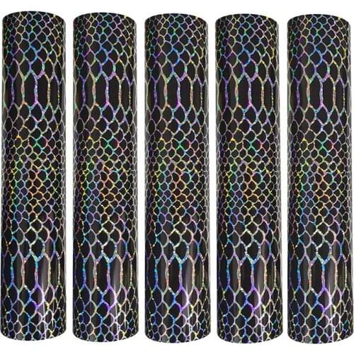 3D Heat Transfer Vinyl Roll Iron on Transfer Hologram vinyl HTV for T Shirts DIY Clothes easy Cut and Weed Decor Film wholesale