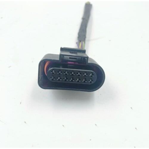 Car 14-pin gearbox valve plug male and female docking connector with wire 6X 0 973 717/817 For Volkswagen CC for Audi