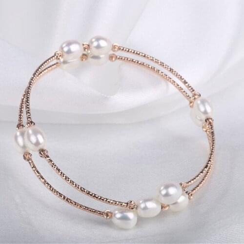 2020 new double layer design Memory bounces back S925 silver Rose gold Bracelet femme adjustable bracelets for women