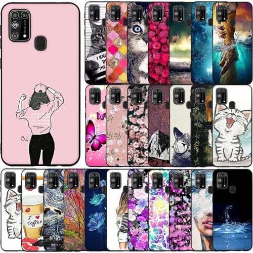 Case For Samsung Galaxy M31 Case Cover Silicone Fundas Soft TPU Back Case For Samsung Galaxy M31 Phone Shell Cover Coque Capas