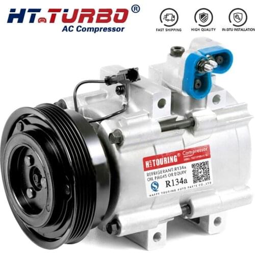 For 9770126010 97701-26010 9770126011 97701-26011 977013A570 HS18 Auto ac a/c compressor for Hyundai Santa Fe / Kia Sorento 5PK