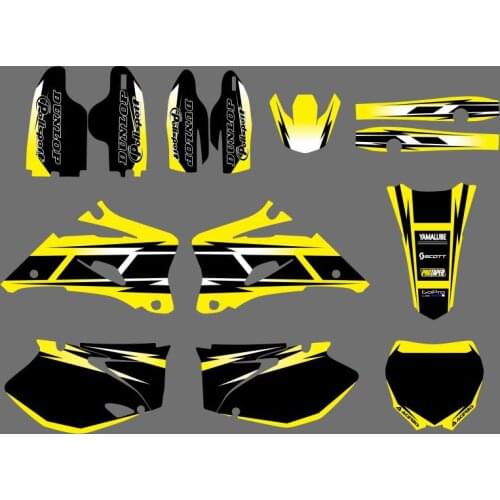 GRAPHICS & BACKGROUNDS DECALS STICKERS Kits For Yamaha YZ250F YZ450F 2006 2007 2008 2009 YZ 250F 450F YZ250 YZ450 F