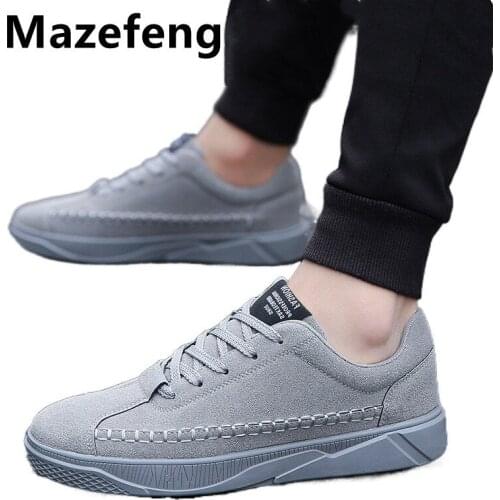 Mazefeng Brand New Men Sneakers Casual Shoes Men Lovers Printing Fashion Flat Tenis Masculino Vulcanized Shoes Zapatos De Hombre