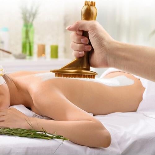 Body Massager Meridian Massage Brush Combing Scraping Acupoint Stimulation Promote Blood Circulation Massage Guasha Health Care