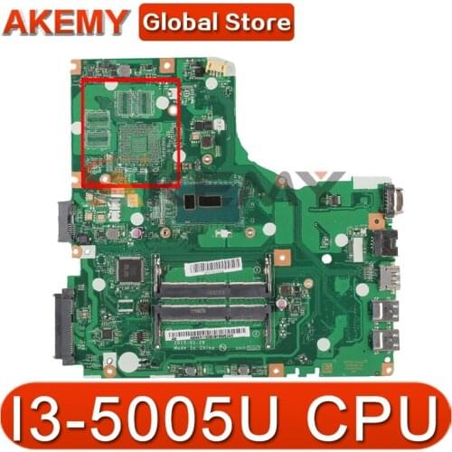 Akemy Laptop motherboard For ACER Aspire E5-473G I3-5005U Mainboard NBMXR1100 LA-C341P DDR3