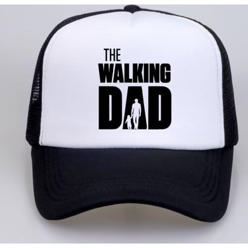The Walking Dad Fathers Day Dad hat Funny Summer Baseball cap Men 2020 New cool Mesh Trucker hat adjustable snapback hats