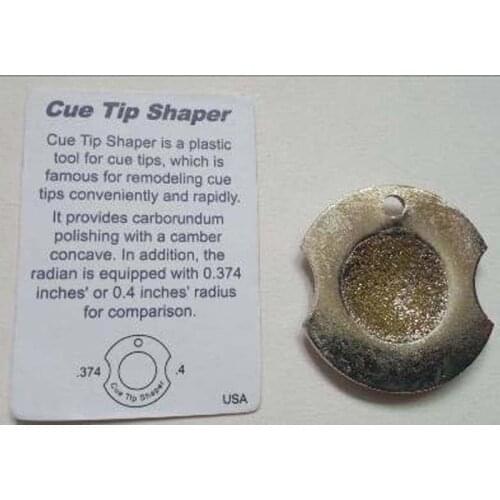 Xmlivet 0.374" and 0.4" Billiard tip Radian Willard+tip sanders Nickle Radius snooker cue tip tool billiard aceessories