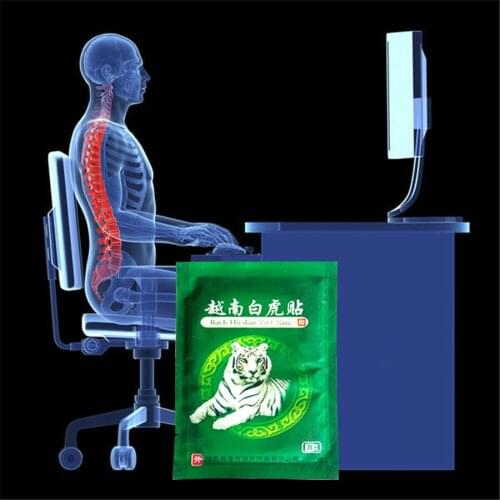 32Pcs/4Bags Vietnam White Tiger Medical Pain Relief Plaster Muscle Neck/Lumbar spine Joint Knee Analgesic Patch