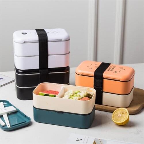 Heated Food Container for Food Bento Box Japanese Thermal Snack Electric Heated Lunch Box for Kids with Compartments Lunchbox