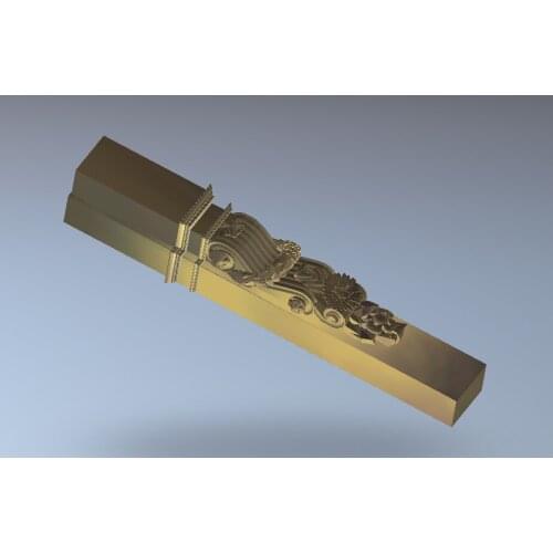 Furniture leg STL relief file model for cnc router carving engraving type3 artcam aspire M281