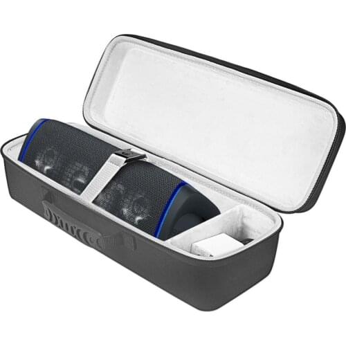 Storage Bag Portable Waterproof Case for SONY XB43 Large Capacity EVA Bag Anti-scratch Shockproof Black Storage Bags