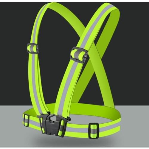 Reflective Safety Vest for Construction Traffic Warehouse Running Cycling Visibility Security Jacket Reflective Strips Uniforms