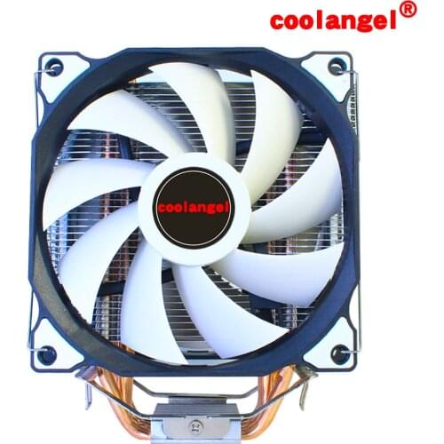 X79 X99 Motherboard CPU radiator 2 4 6Heat Pipes 120mm 4PIN CPU Cooling Fan LGA1200 1155 1356 1366 AMD3 AM4 Desktop computer fan