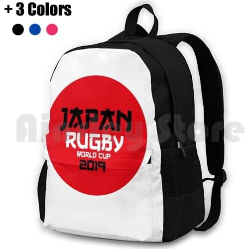 Japan 2019 Outdoor Hiking Backpack Waterproof Camping Travel Japan Sports 2019 Tokyo Fan Flag Japan Freshpear Fresh Pear